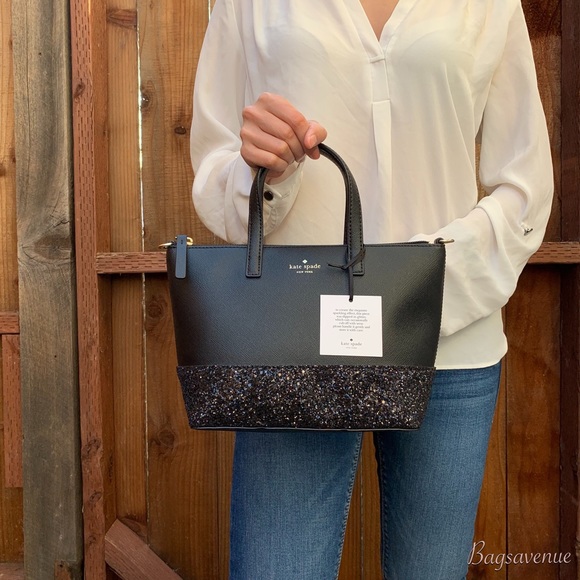 Kate Spade Greta Court Ina Black Bag WKRU5610 $169 - Picture 6 of 6